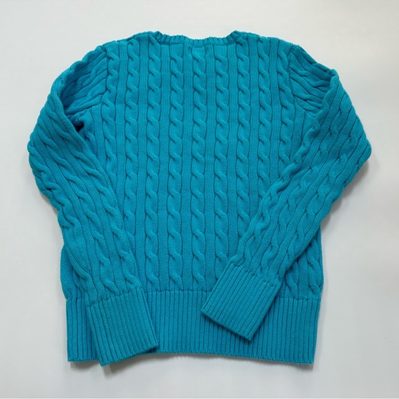 Polo Ralph Lauren girls cotton cable knit sweater size large (14-16) - Picture 3 of 4